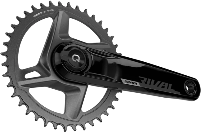 SRAM Rival 1 AXS Wide PowerMeter 170mm 46 Zähne Kurbelgarnitur
