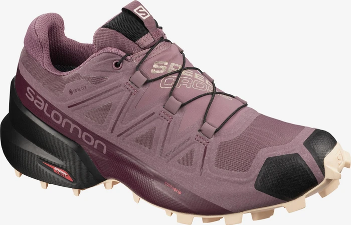 Salomon Speedcross 5 GTX flint/black/bellini (Damen)