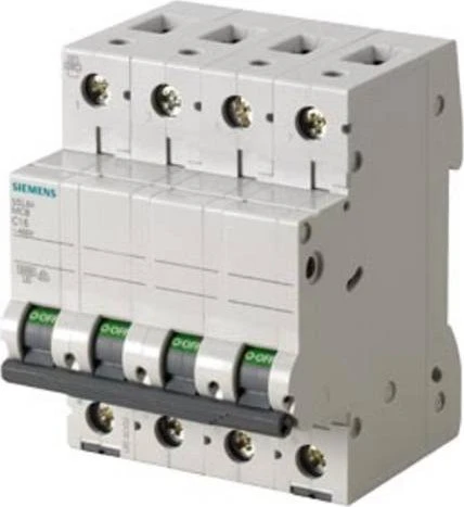 Siemens SENTRON Leitungsschutzschalter 400V 6kA, 4-polig, C, 32A