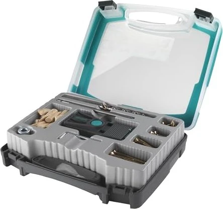 Wolfcraft Undercover Jig Set Dübelset für Holzverschraubung