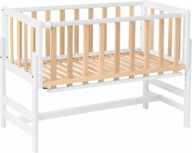 Geuther Betty Beistellbett weiß/natur
