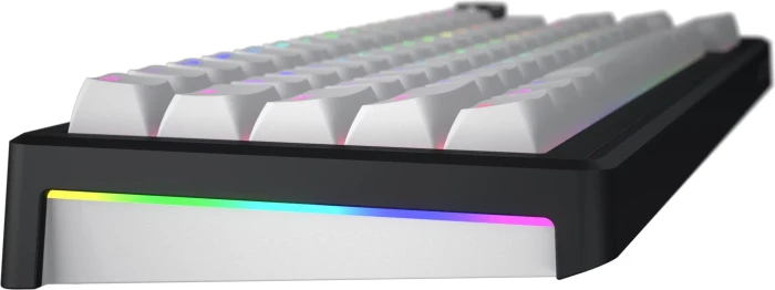 Hator Skyfall 65 Wireless, weiß/schwarz, LEDs RGB, Aurum Sterling, USB/Bluetooth, US