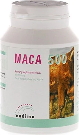 Endima Maca 500 Kapseln, 100 Stück