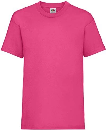 Fruit Of The Loom Valueweight T-Shirt kurzarm fuchsia (Junior)