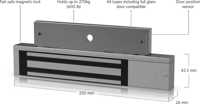Ubiquiti Magnetic Lock, 270kg Zuglast