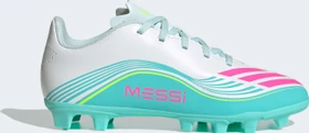adidas F50 Messi Club FG/MG cloud white/lucid pink/flash aqua (Junior)