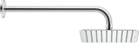 Duravit Kopfbrause 1jet 300, eckig chrom hochglanz