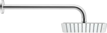 Duravit Kopfbrause 1jet 300, eckig chrom hochglanz