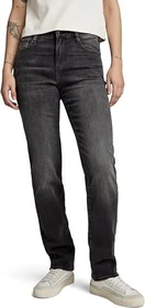 G-Star Strace Straight Jeans worn in black moon (Damen)