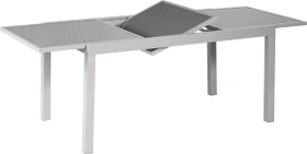 Merxx Amalfi Ausziehtisch 220x90cm 220x90cm silber