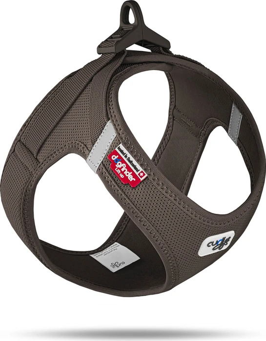 curli Vest Harness Schnalle Air-Mesh, Pomeranian XS, braun
