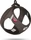 curli Vest Harness Schnalle Air-Mesh, Middle Poodle L, braun (PN2862)