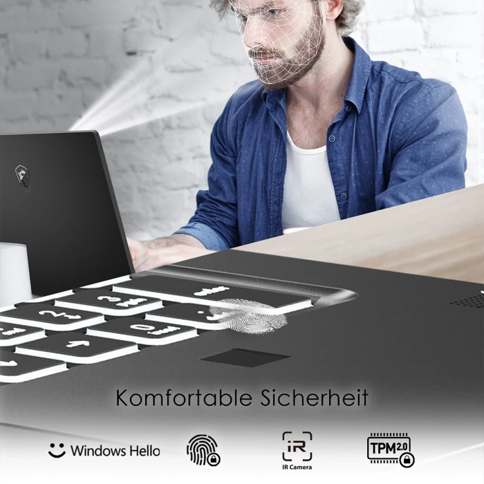 MSI Creator 17 B11UH-442, Core Black, Core i7-11800H, 32GB RAM, 1TB SSD, GeForce RTX 3080, DE