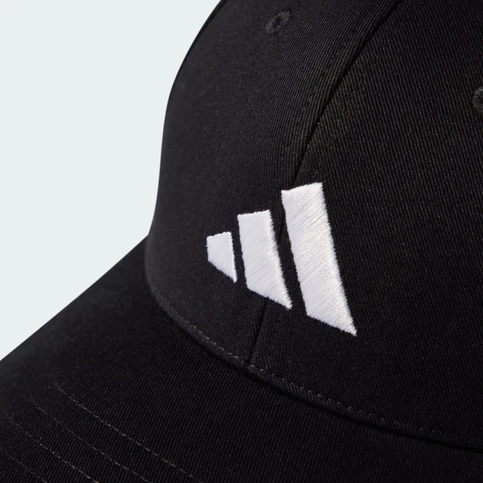 adidas New Logo Baseball Kappe schwarz/weiß