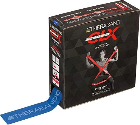 Thera-Band CLX 22m extra schwer Widerstandsband blau