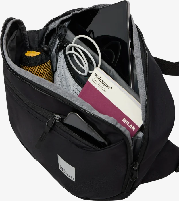 Jack Wolfskin Gutleut Crossbody Bauchtasche schwarz