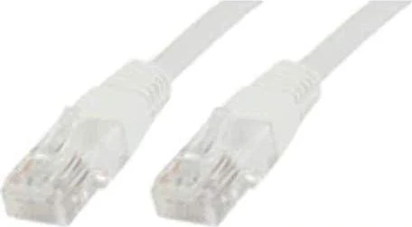 MicroConnect Patchkabel, Cat5e, U/UTP, RJ-45/RJ-45, 1m, weiß, 10er-Pack