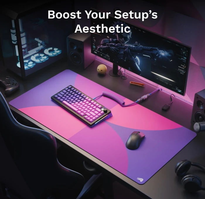 Glorious GMP 2 Edgeless Gaming Mauspad XXL, 915x460mm, Nebula