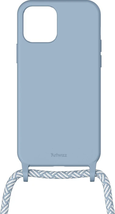 Artwizz HangOn Case Silicone für Apple iPhone 12 Mini Nordic-Blue