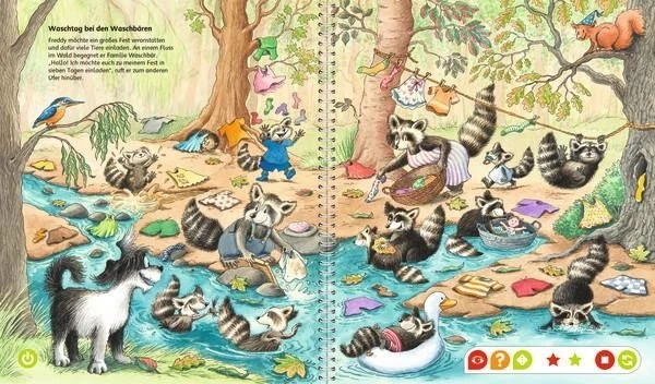 Ravensburger tiptoi Buch: Mein Lern-Spiel-Abenteuer: Merken und Konzentrieren