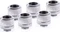 Alphacool Eiszapfen Rohranschluss G1/4" auf 14mm, chrome, 6er-Pack Vorschaubild