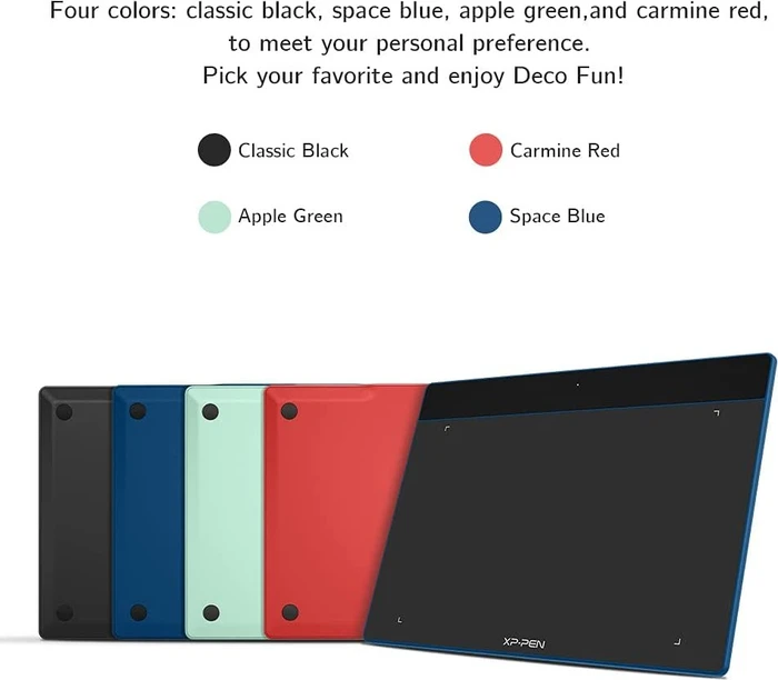 XP-Pen Deco Fun L, Space Blue