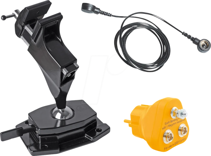 Bernstein 9-215-ESD-SET1 Kugelgelenk-Schraubstock 50mm
