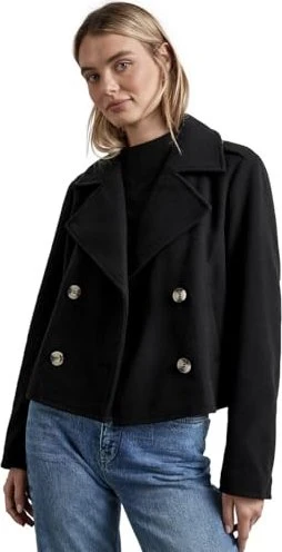 Street One Kurzer Trenchcoat Jacke schwarz (Damen)