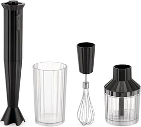 Alessi Plissé Stabmixer schwarz
