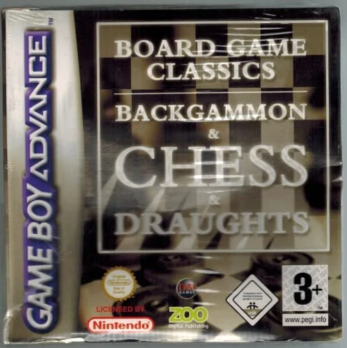 Chess / Draughts / Backgammon - Compilation (GBA)