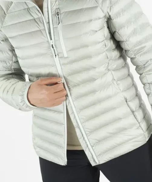 Salomon Elixir Micro Down Hooded Funktionsjacke misty blue (Damen)