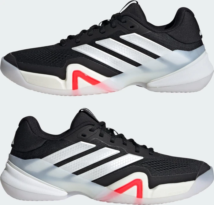 adidas Barricade 14 Clay core black/zero metallic/lucid red (Herren)