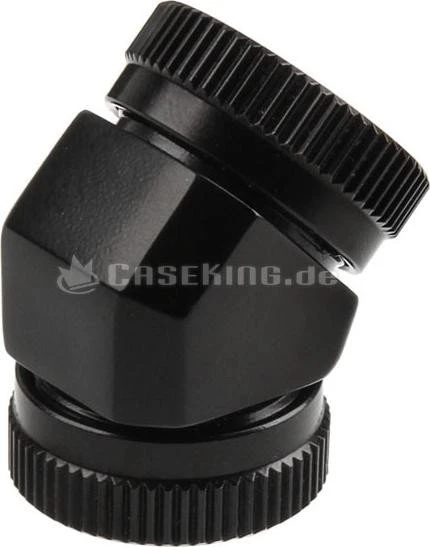 Phanteks Glacier Verbinder für Rohre 45° 12mm schwarz