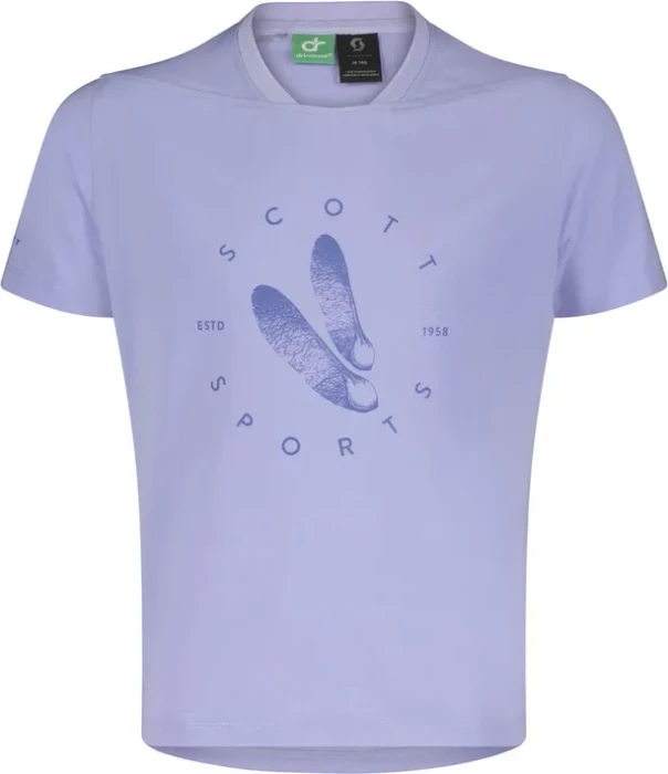 Scott Trail Flow 20 DRI Trikot kurzarm moon blue (Junior)