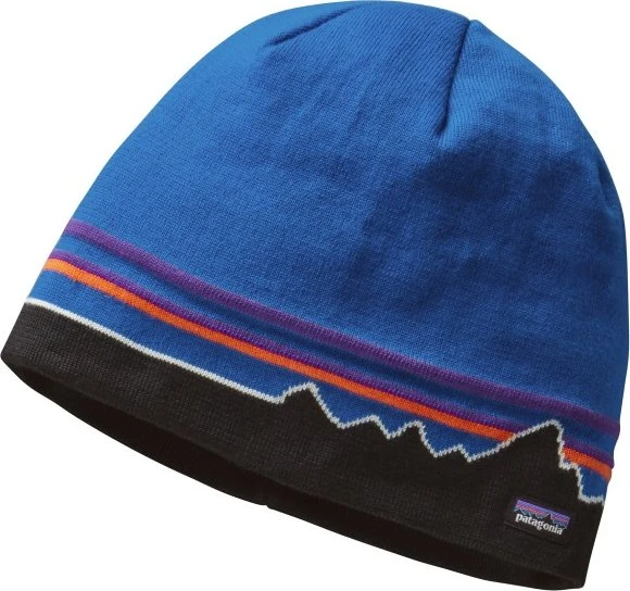 Patagonia Hat Beanie classic fitz roy/andes blue
