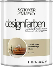 Schöner Wohnen Designfarben innen verträumtes wüstenbeige matt, 1l
