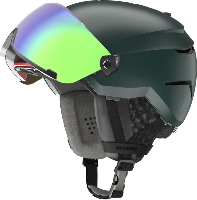 Atomic Savor Visor Stereo Helm grün (Modell 2019/2020)