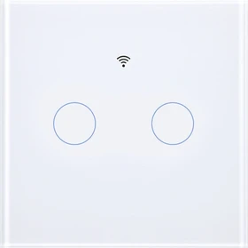 MOES WiFi Smart Switch 2-fach, Funkschalter