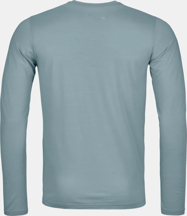 Ortovox 150 Cool Mountain Silhouette Funktionsshirt langarm glacier grey (Herren)