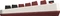 8BitDo Retro Mechanical Keyboard, Fami Edition, weiß/rot, Kailh Box V2 WHITE, USB/Bluetooth, US Vorschaubild