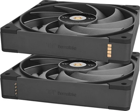 Thermaltake ToughFan EX14 Pro High Static Pressure PC Cooling Fan schwarz, 140mm, 3er-Pack