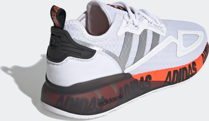 adidas ZX 2K Boost cloud white/silver metallic/core black (Herren)