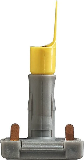 Busch-Jaeger Beleuchtungseinsatz mit Sockel für Schalter/Taster LED/blau, 1 mA, 230 V gelb