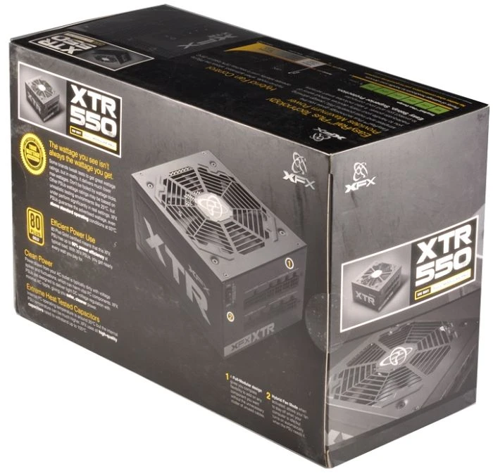 XFX XTR Series 550W, ATX 2.31