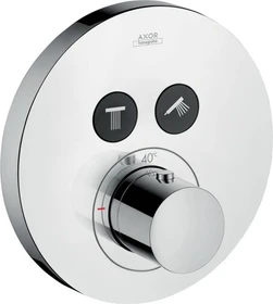 Hansgrohe Axor ShowerSelect rund Thermostat mit 2 Ventilen chrom