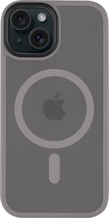 Tactical MagForce Hyperstealth Cover für Apple iPhone 15 Light Grey