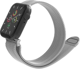 ISY Milanaise-Armband ISB-1004 für Apple Watch 42mm/44mm/45mm silber