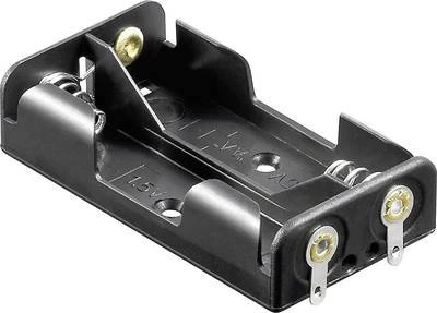 goobay Batteriehalter 2x AA mit Lötfahne