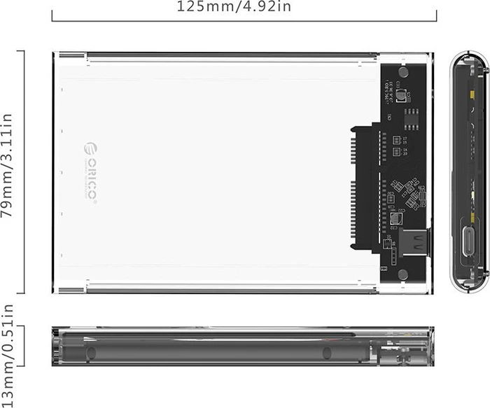 Orico 2139C3-G2, USB-C 3.1