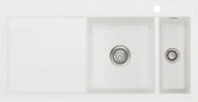 systemceram Mera 100 F Einbau Becken rechts polar